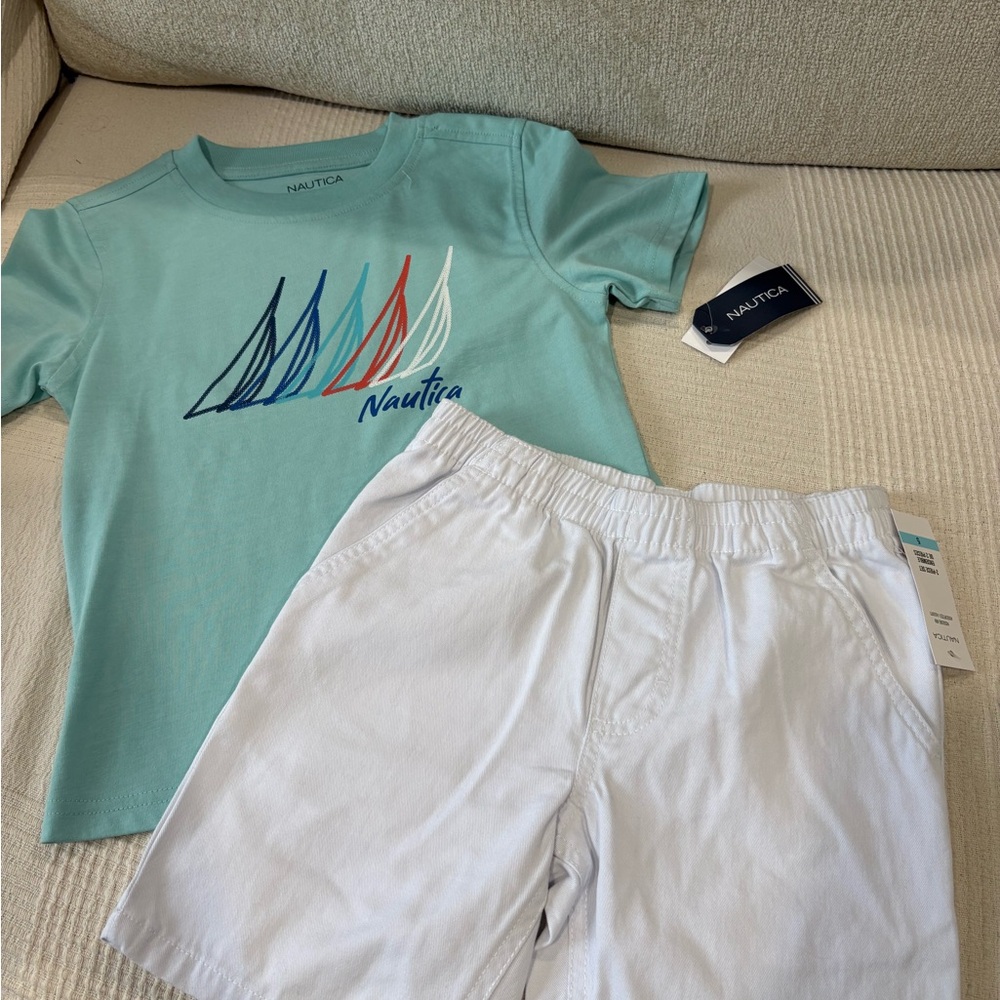 Nautica Mint Green T-Shirt